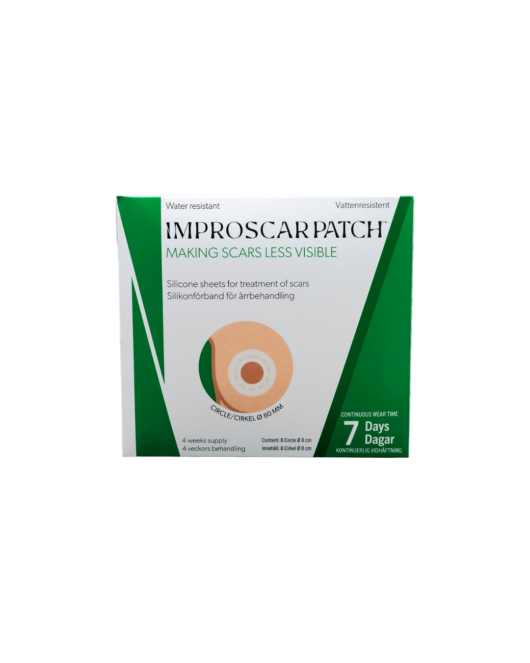 Improscar Patch – Circle Ø80 mm